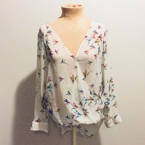 Flowy Bird Blouse